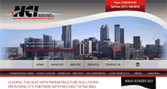 Desktop Screenshot of ncicabling.com